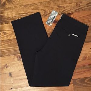 Chase54 black golf pants NWT
